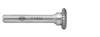 Борфреза ВиЗ дисковая, тип Y, сплав ВК 8, ГОСТ Р 52780-2007