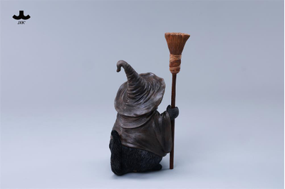 Котик-волшебник (черный) - Коллекционная фигурка 1/6 Wizard Cat (JXK-CS02C) - JXK