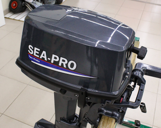 Лодочный мотор Sea-Pro T 9.8S  2х тактный, 9.8 л.с., 169 куб. см, 26 кг