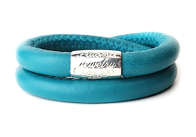 Браслет кожаный AQUA Collection