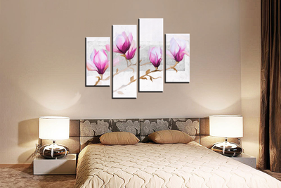 Модульная картина "Магнолии"