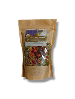 Травяной чай "Для Баньки" крафт пакет с окошком