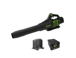 Воздуходув аккумуляторный Greenworks GD60ABK4, 60V, бесщеточный, АКБ 4 Ач и ЗУ