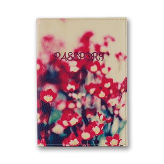 Обложка для паспорта QOPER Cover flowers