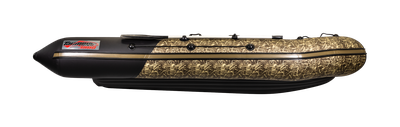 Моторная лодка Таймень NX 4000 НДНД PRO камуфляж камыш/черный