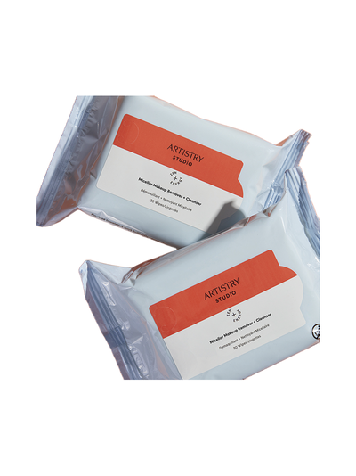 ARTISTRY STUDIO Мицеллярные салфетки для снятия макияжа, 30 шт.