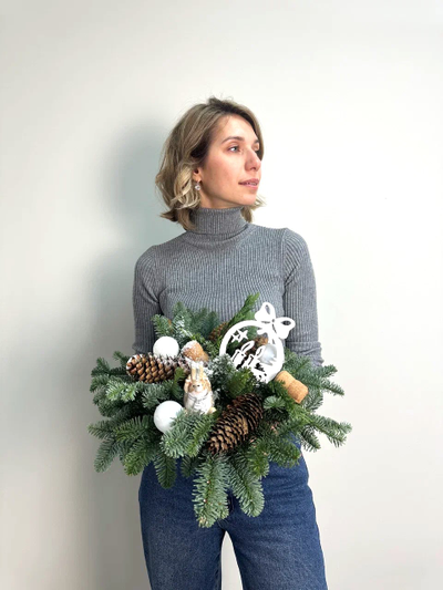 Новогодняя композиция № 1125