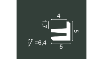 C380 Карниз L3 - 5*5*200см