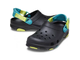 CROCS CLASSIC ALL TERRAIN CLOG ЧЕРНЫЕ С ГОЛУБЫМ