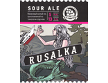 RUSALKA Raspberries Sour Ale 5% IBU 10 0.5л (180) Brewlok Brewery в бутылке