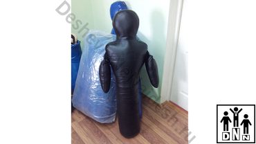 борцовский манекен одноногий самбо кожа