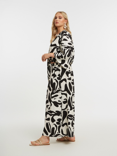 Юбка-брюки летние