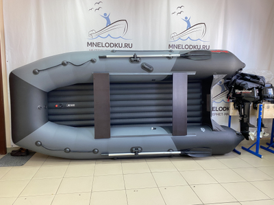 Моторная лодка Таймень RX 3900 НДНД графит/черный