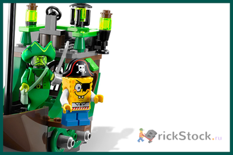 Lego spongebob pirate ship sale
