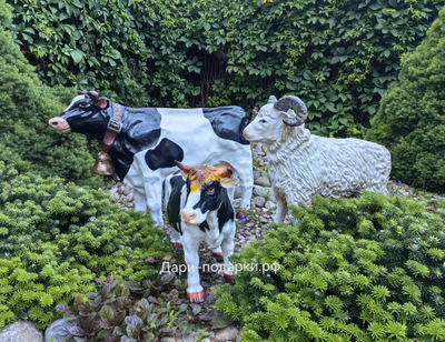 Корова 51*54см   6,5кг    полистоун Россия 5849/016709*