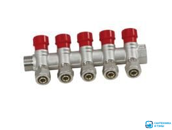 Коллектор для м/п трубы регулирующий 1х16х5 VIEIR в Тамбове