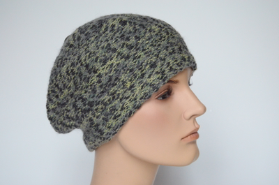 зеленый берет демисезонный Визио Италия