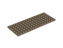 Plate 6 x 16, Dark Tan (3027 / 4268714 / 4570878 / 6109751)