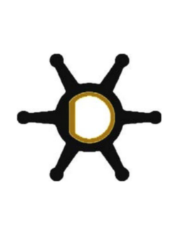 Импеллер помпы охлаждения двигателя Ancor 4807 40мм с лыской