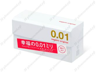 Полиуретановые презервативы Sagami Original (0.01мм)