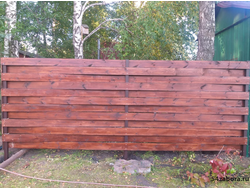 ЗАБОР ИЗ ДЕРЕВА