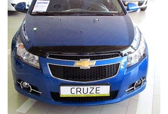 Дефлектор капота темный CHEVROLET CRUZE 2009-2015/DAEWOO LACETTI 2009-2011 Sedan, NLD.SCHCRU0912