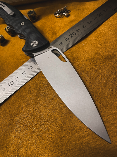 Складной нож Кайман EVO сталь K110, рукоять G10, цвет черный