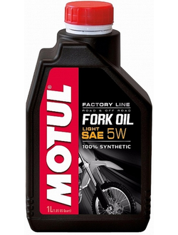 Вилочное и амортизаторное масло Motul 5W FORK OIL FL L 5W - 1 Л (105924)