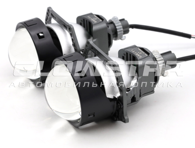 Билед модули Sariti S7 3.0 дюйма, 2 чипа, 5500К, 12V, 49W/58W, крепление 3R и съемное гаечное