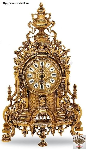 Часы настольные Stilars Gold-1 (desktop clock Stilars Gold-1)