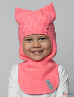 Шапка-шлем 24201-05 х/б подклад, розовый 48-50