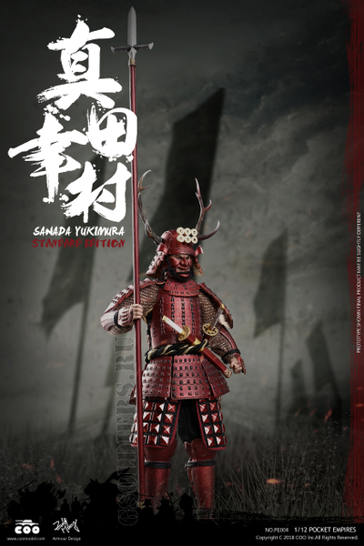 Самурай Санада Юкимура фигурка 1/12 PALM EMPIRES SANADA YUKIMURA (STANDARD EDITION) (PE004) COOMODEL