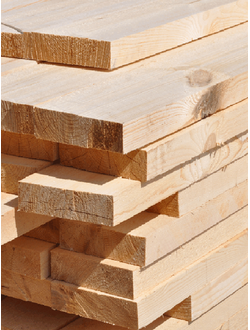 Доска обрезная 4м сосна  Сорт:1 Размер: 40*100 (по штучно)