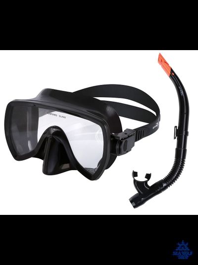Маска для дайвинга с трубкой LightSwim комплект LSM23/SN6