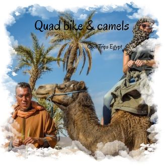 Quad bike safari and camel ride (morning or afternoon)