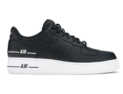 Nike Air Force 1 Low 07 Black White (Черные) фото