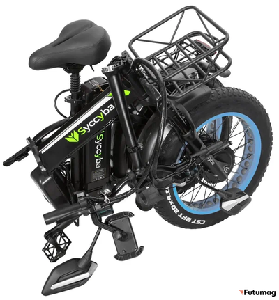Электровелосипед SYCCYBA H1 (F10) DUAL BLUE