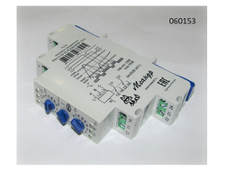 Реле контроля напряжения РКН-3-15-15 220В АС 3Р+N5A 2п