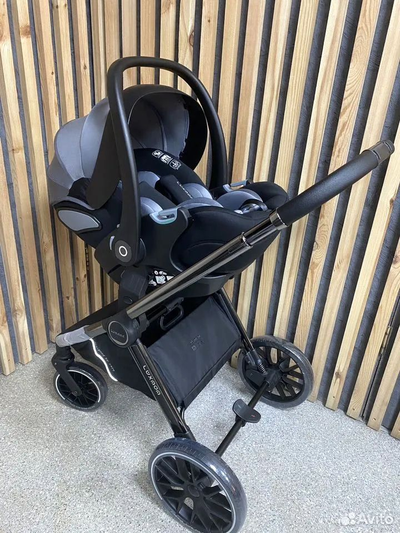 Детская коляска 3 в 1 Luxmom 777 Серый