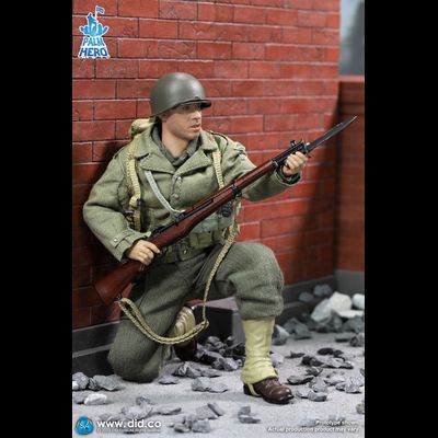 Рядовой Адриан Капарзо (Вин Дизель, "Спасти рядового Райана") - КОЛЛЕКЦИОННАЯ ФИГУРКА 1/12 scale Palm Hero Series WWII US 2nd Ranger Battalion Series 3 – Private Caparzo (XA80011) - DID
