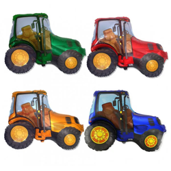 Трактор зеленый/ красный/ синий/ желтый