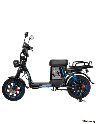 Электровелосипед Minako Titan 2.0 60V30AH синий