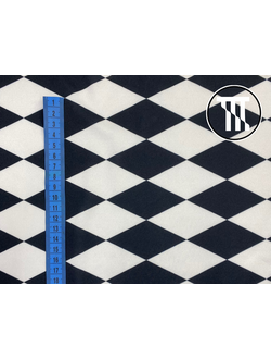 лоскут бифлекс глянец принт ромбы 170 см