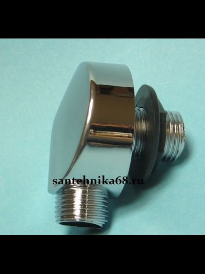 Уголок для подключения шланга к душевой кабине