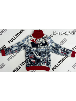 Детский свитер Счастливого Нового года