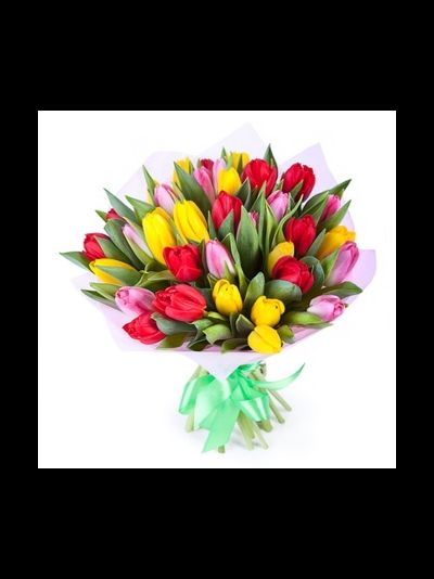 35 тюльпанов "Уау эффект"