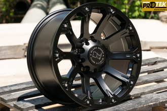 Комплект дисков R17 9,0J ET+20 5*150 Black Rhino Sidewinder Черный матовый (R596)