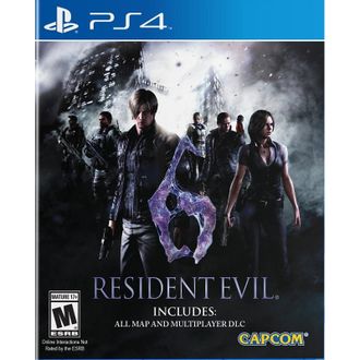 игра для PS4 Resident Evil 6