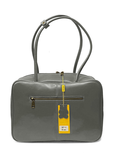 (АРТИКУЛ: 9803/1) СУМКА ЖЕНСКАЯ, НЕБОЛЬШАЯ, НАТУРАЛЬНАЯ ГЛАДКАЯ КОЖА, СЕРАЯ, РУЧКИ ЧЕРЕЗ ПЛЕЧО