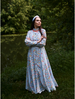 Платье  "Адмиральское" из премиум хлопка